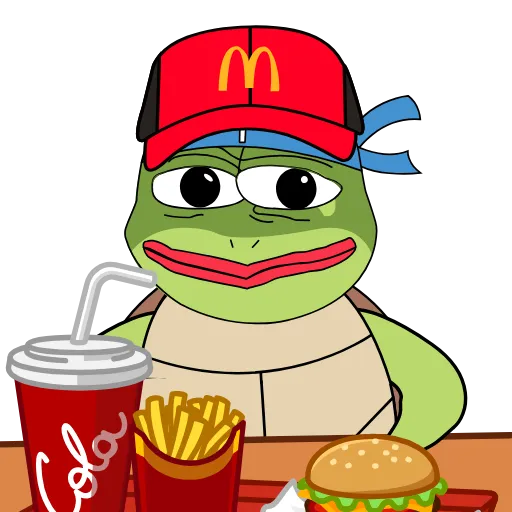 😇 Стикер «Turtle» для Telegram
