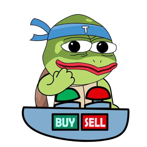 🤑 Стикер «Turtle» для Telegram