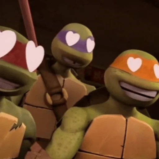 😍 Стикер «Turtles2012» для Telegram