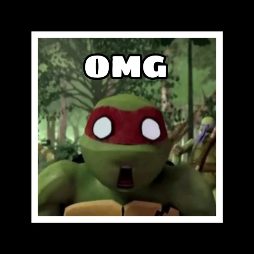 😲 Стикер «Turtles2012» для Telegram
