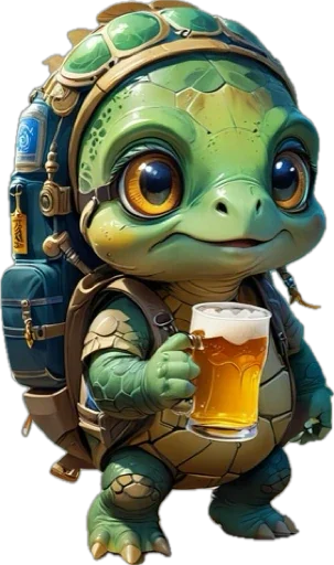 🍺 Стикер «TurTraveler» для Telegram