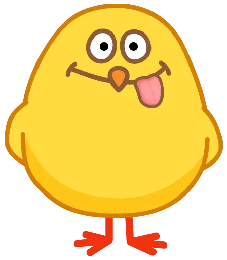 😋 Стикер «Цыпа» для Telegram