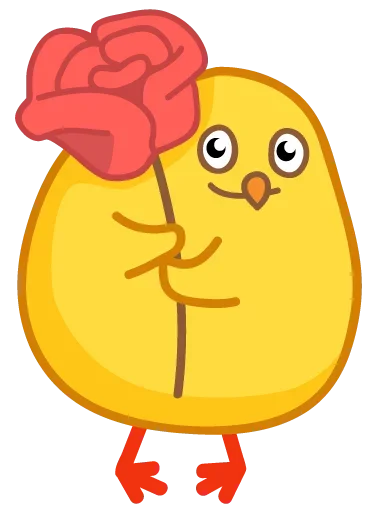🌹 Стикер «Цыпа» для Telegram