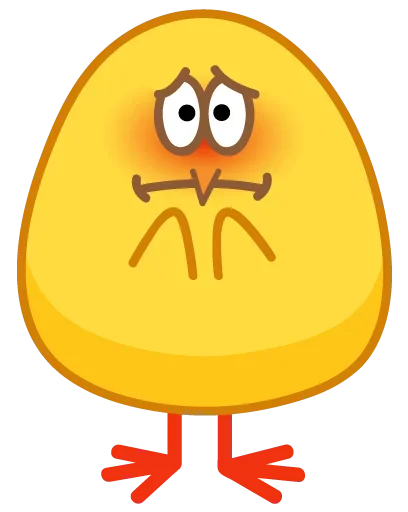 😦 Стикер «Цыпа» для Telegram