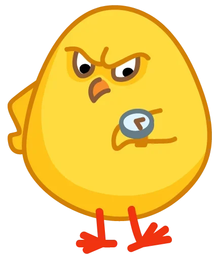 ⌚ Стикер «Цыпа» для Telegram