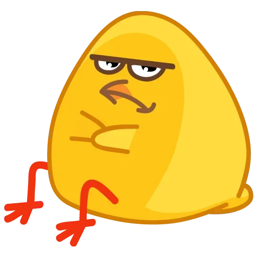 😖 Стикер «Цыпа» для Telegram