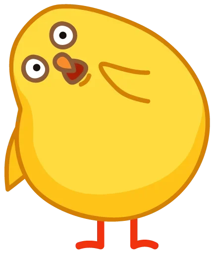 😨 Стикер «Цыпа» для Telegram