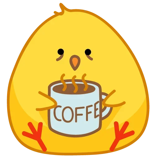 ☕ Стикер «Цыпа» для Telegram