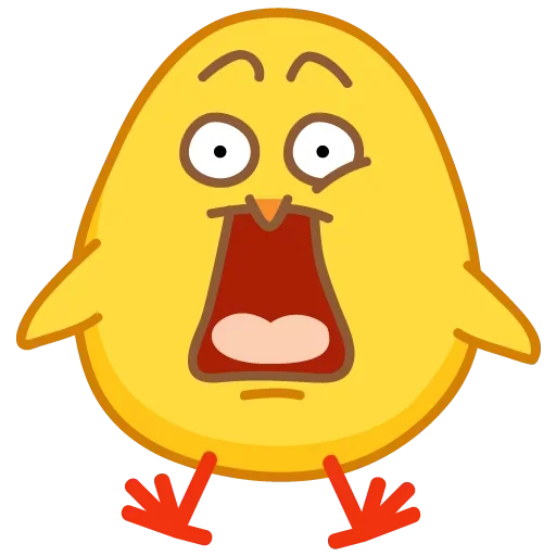 😵 Стикер «Цыпа» для Telegram