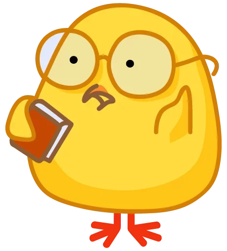 📖 Стикер «Цыпа» для Telegram