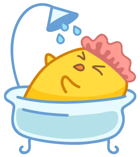 🛁 Стикер «Цыпа» для Telegram