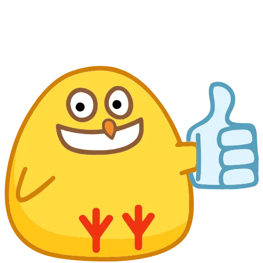 👍 Эмодзи «Цыпа» для Telegram