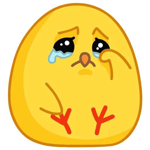 😢 Эмодзи «Цыпа» для Telegram