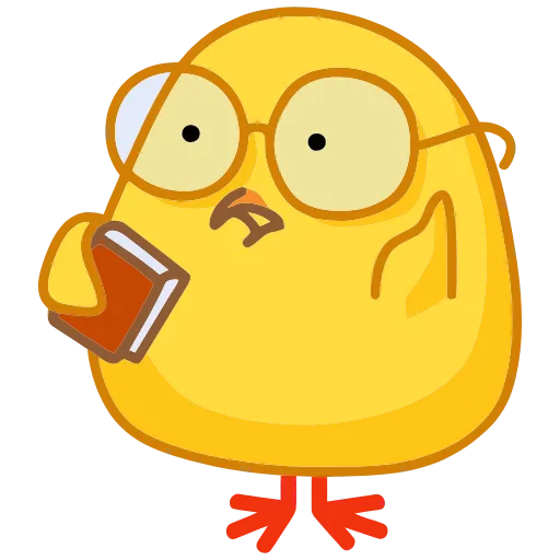 🤓 Эмодзи «Цыпа» для Telegram