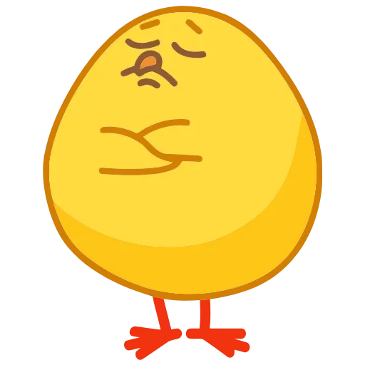 😣 Эмодзи «Цыпа» для Telegram