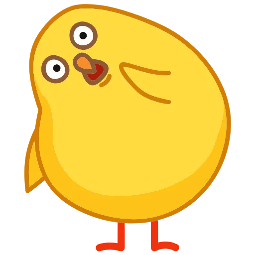 😨 Эмодзи «Цыпа» для Telegram