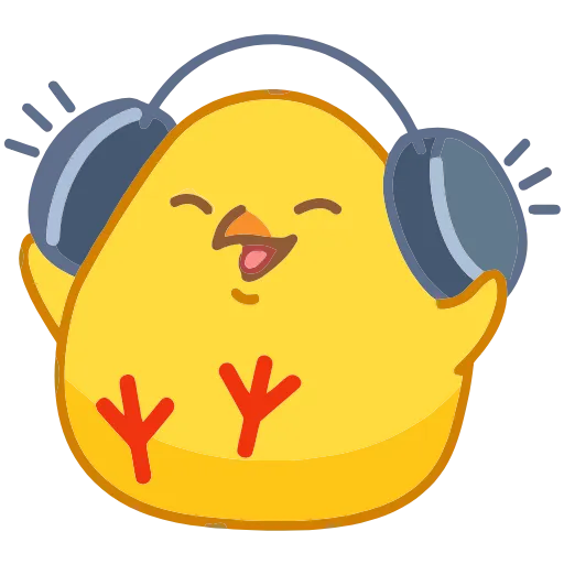 🎧 Эмодзи «Цыпа» для Telegram