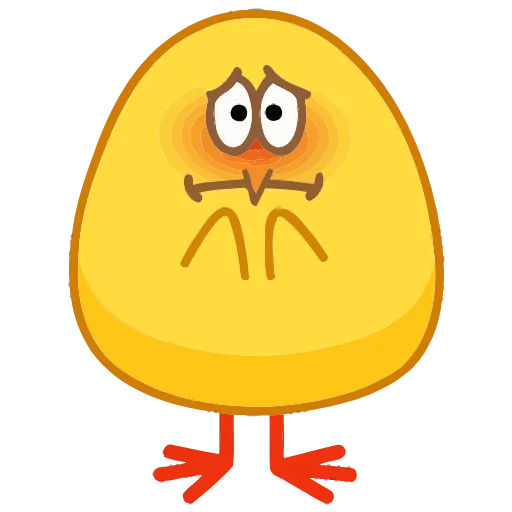 😦 Эмодзи «Цыпа» для Telegram