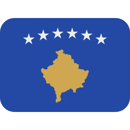 🇽🇰 Эмодзи «Twemoji Flags» для Telegram