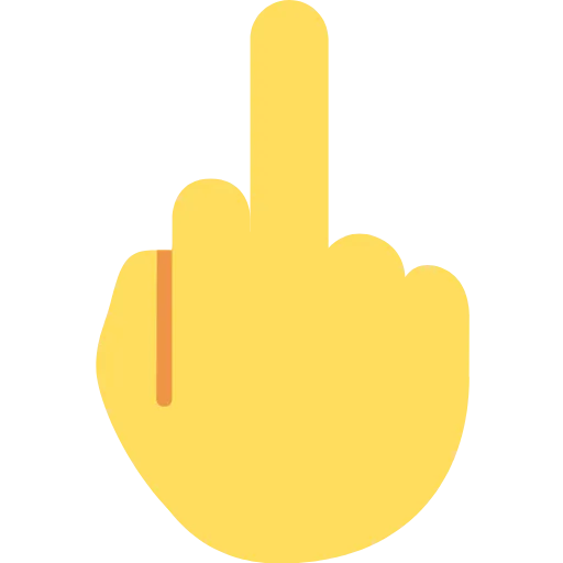 🖕 Эмодзи «Twemoji Hands» для Telegram