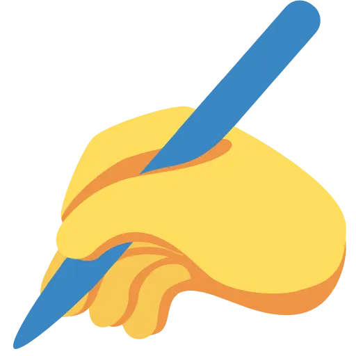 ✍️ Эмодзи «Twemoji Hands» для Telegram