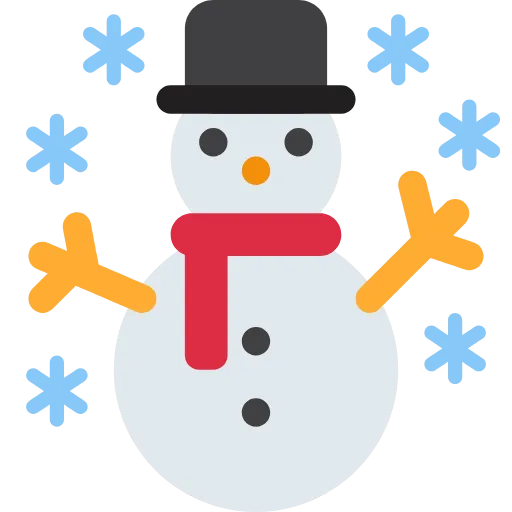 ☃️ Эмодзи «Twemoji Time & Weather» для Telegram