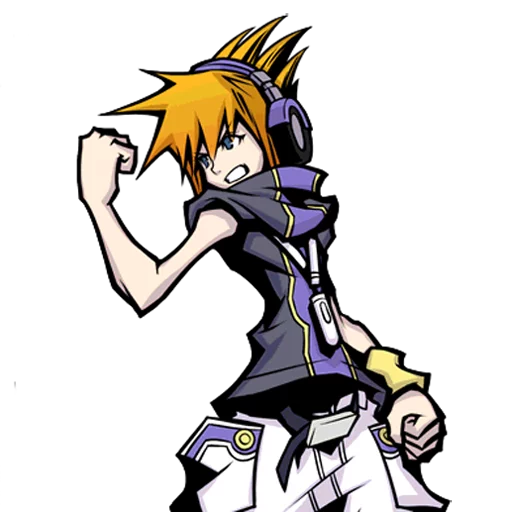 Стикерпак The World Ends With You для Telegram — скачать