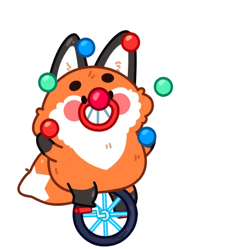 🤡 Эмодзи «Лис Твигги» для Telegram