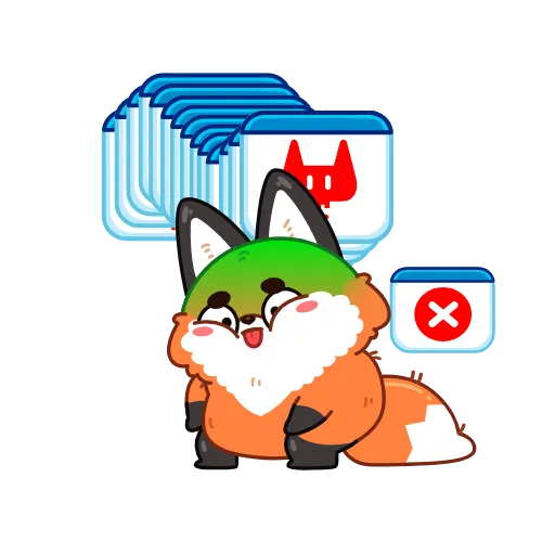 🤢 Эмодзи «Лис Твигги» для Telegram