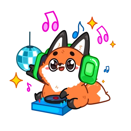 🕺 Эмодзи «Лис Твигги» для Telegram
