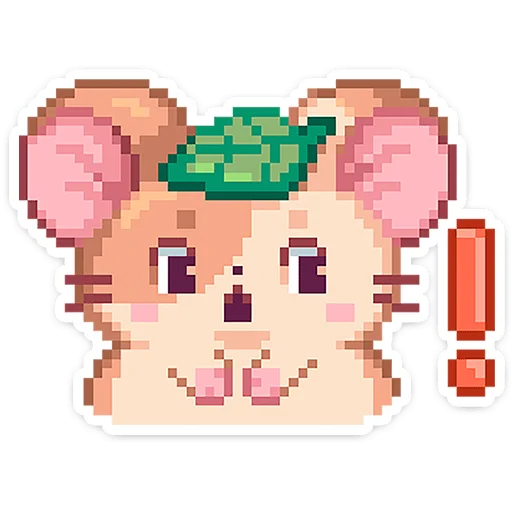 🐹 Стикер «Твики» для Telegram