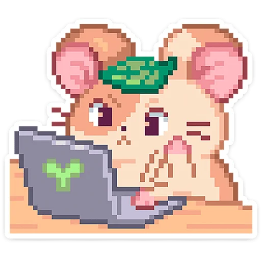 🐹 Стикер «Твики» для Telegram