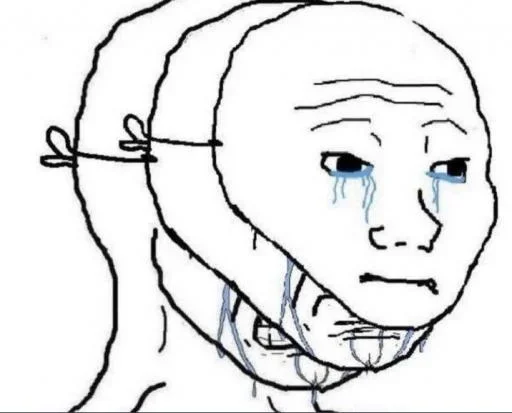 🙎 Стикер «Wojak Party» для Telegram