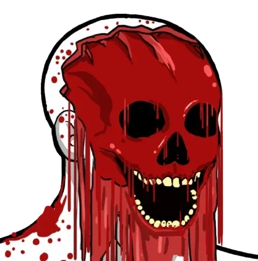💀 Стикер «Wojak Party» для Telegram