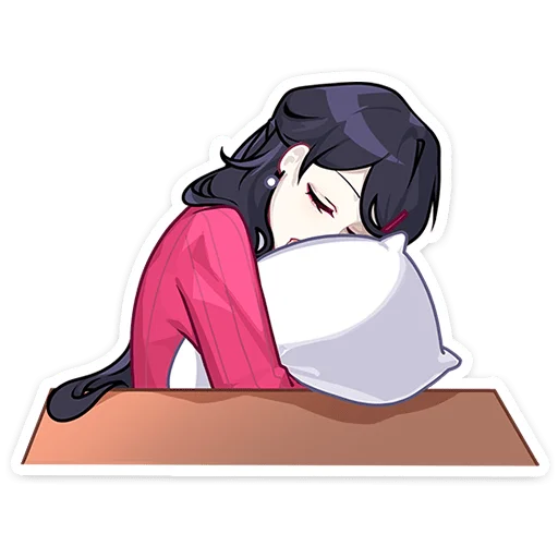 😴 Стикер «Близняшки Ви и Кейт» для Telegram