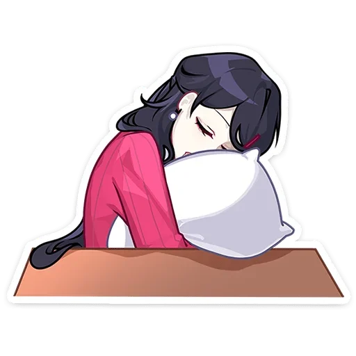😴 Стикер «Близняшки Ви и Кейт» для Telegram