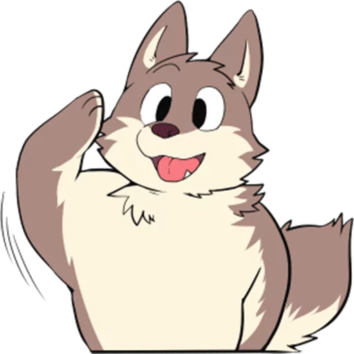 Стикерпак Eastern Timber Wolf для Telegram — скачать