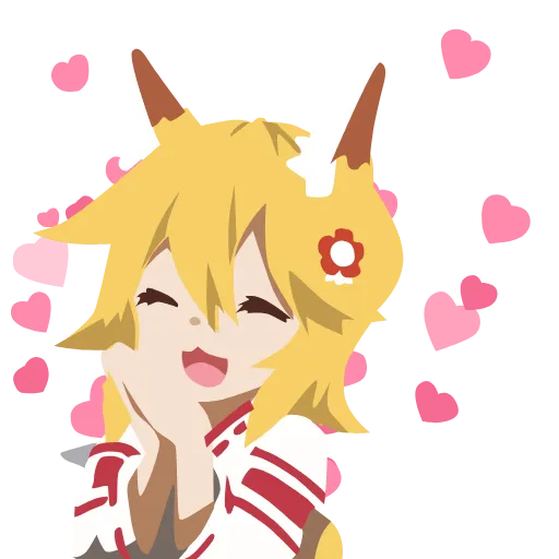 🥰 Эмодзи «2d» для Telegram