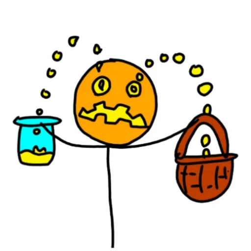 😭 Стикер «Тыkвik» для Telegram