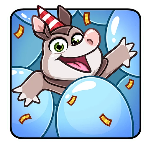 🥳 Стикер «Броненосец Тёма» для Telegram