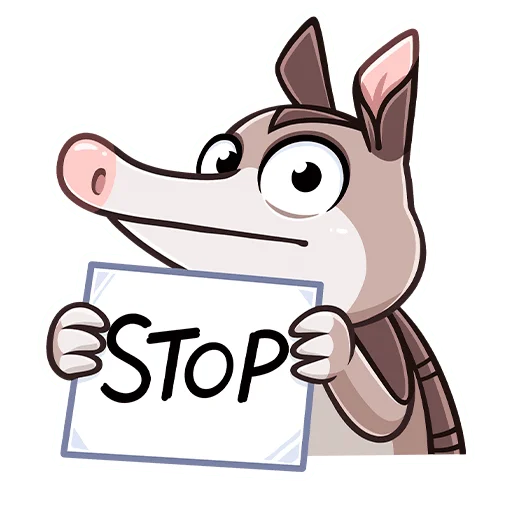🌟 Стикер «Броненосец Тёма» для Telegram