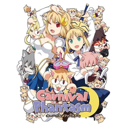 Стикерпак TYPE MOON?Carnival Phantasm01 для Telegram — скачать