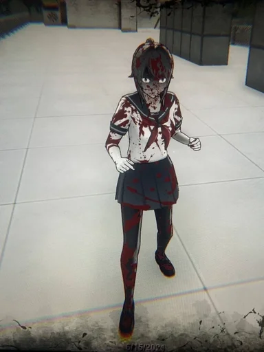 😰 Стикер «Ayano chan» для Telegram