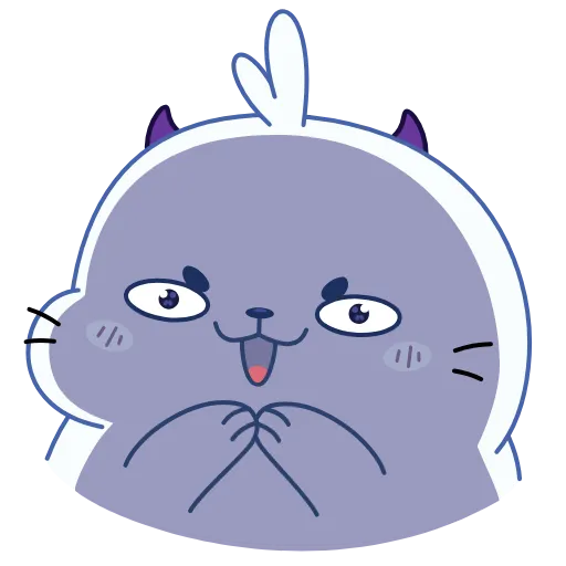 😈 Стикер «Тюленим» для Telegram