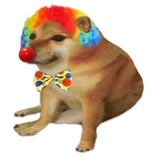 🤡 Стикер «Cheems» для Telegram