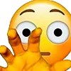 🖐 Эмодзи «Memoji #emoji #cute #memes» для Telegram