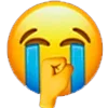 😭 Эмодзи «Memoji #emoji #cute #memes» для Telegram