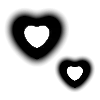 💖 Эмодзи «Black Heart #color #black #white» для Telegram