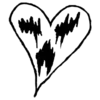 🖤 Эмодзи «Black Heart #color #black #white» для Telegram