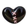 🖤 Эмодзи «Black Heart #color #black #white» для Telegram